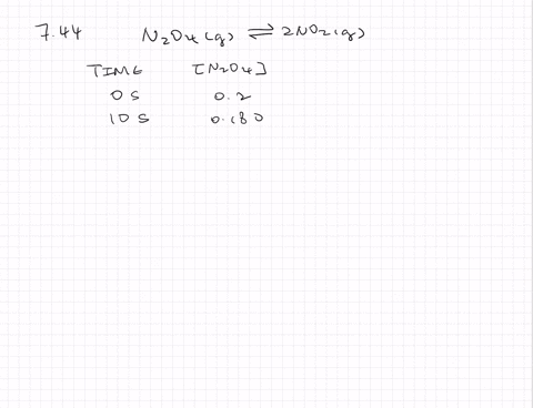 in-the-following-reaction-the-concentration-of-mathrmn_2-mathrmo_4-in-moll-was-measured-at-the-end-2