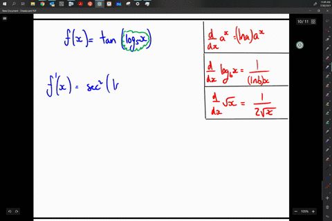 differentiate-fxtan-leftlog-_5-xright