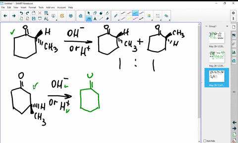 would-you-expect-optically-active-s-3-methylcyclohexanone-to-be-racemized-on-acid-or-base-treatment-