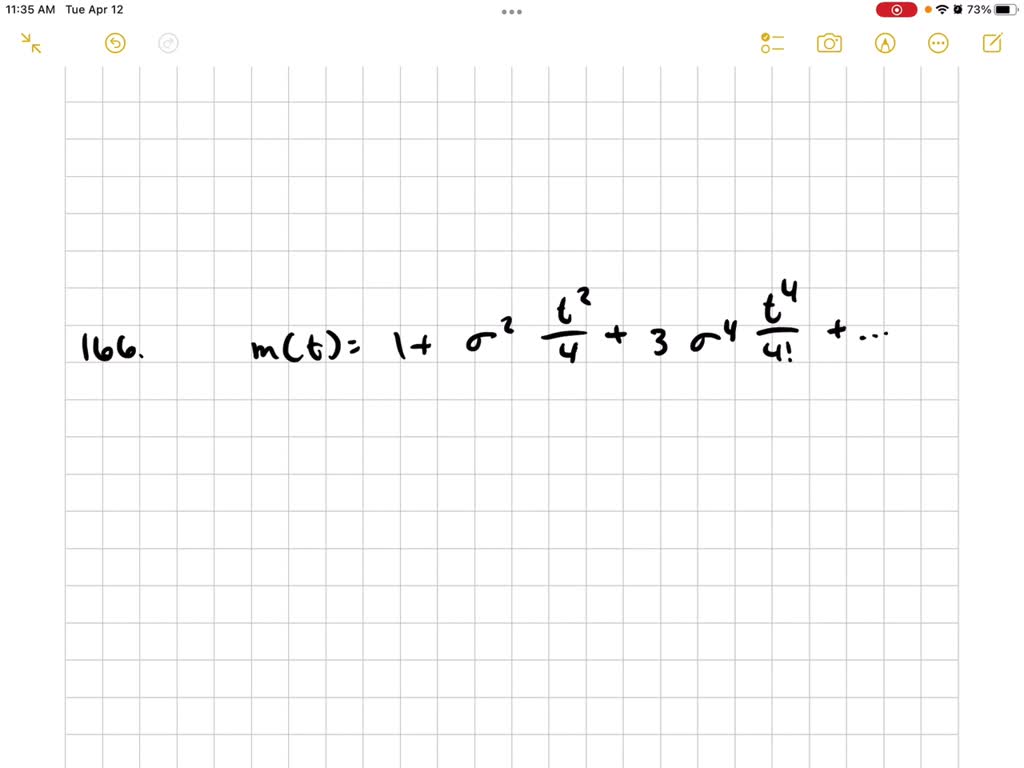 the first four central moments of the normal
