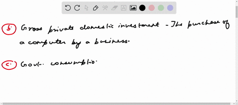 define-carefully-the-following-and-give-an-example-of-each-a-consumption-b-gross-private-domestic-in