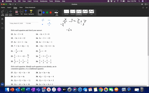 solve-each-equation-and-check-your-answer-fracx4-3fracx23