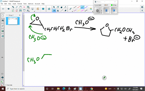 a-propose-a-mechanism-for-the-following-reaction-b-a-small-amount-of-a-product-containing-a-six-memb