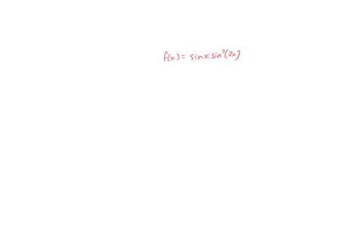 use-a-graphing-calculator-or-a-cas-to-do-draw-the-graph-of-yfxsin-x-sin-2-2-x-then-find-the-slope-of