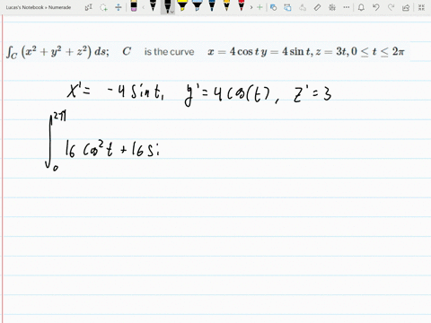 evaluate-each-line-integral-int_cleftx2y2z2right-d-s-quad-c-quad-is-the-curve-quad-x4-cos-t-y4-sin-t