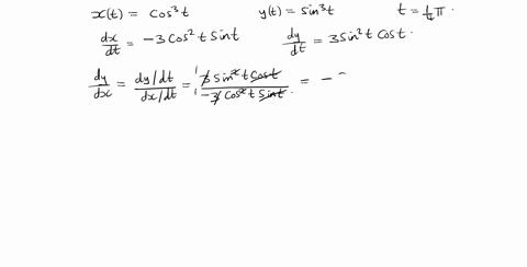 find-an-equation-in-x-and-y-for-the-line-tangent-to-the-curve-xtcos-3-t-quad-ytsin-3-t-quad-text-at-