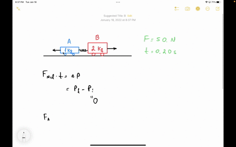 compared-to-the-velocity-of-cart-b-at-the-end-of-the-020-second-interaction-the-velocity-of-cart-a-i