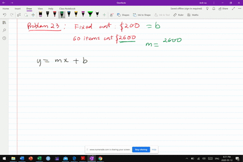 assume-that-each-situation-can-be-expressed-as-a-linear-cost-function-find-the-cost-function-in-each