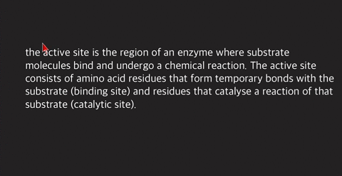 the-active-site-of-an-enzyme-is-a-small-portion-of-the-enzyme-molecule-what-is-the-function-of-the-r
