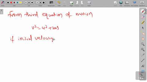 a-uniform-slender-bar-of-mass-m-and-length-l-is-translating-on-the-smooth-horizontal-x-y-plane-with-