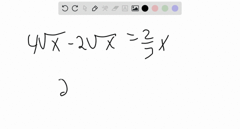 in-exercises-1-21-solve-the-equation-for-the-variable-4-sqrtx-2-sqrtxfrac23-x