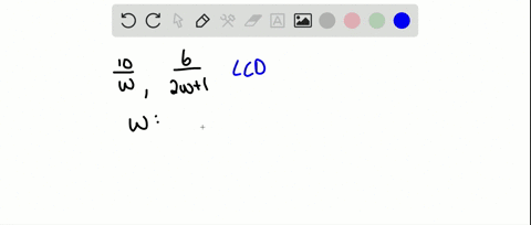 find-the-lcd-of-each-group-of-rational-expressions-frac10w-frac62-w1