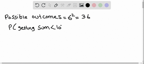 if-two-dice-are-rolled-together-then-find-the-probability-that-the-sum-of-the-numbers-on-the-two-dic