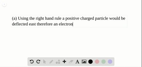 consider-an-electron-near-the-earths-equator-in-which-direction-does-it-tend-to-deflect-if-its-veloc