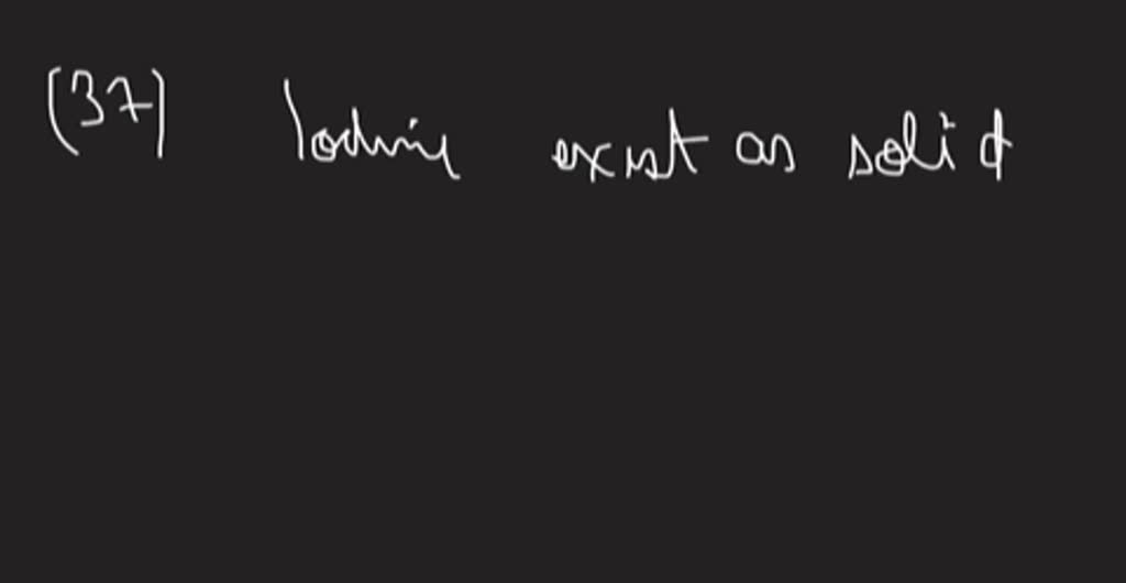 SOLVEDIodine is a solid at room temperature (mp=113.5^∘ C) while