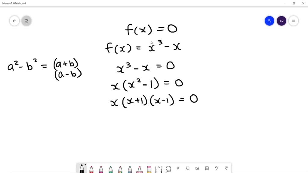 Solved Find All Real Values Of X Such That F X F X X X