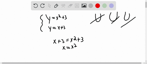 solve-the-system-of-equations-by-using-substitution-leftbeginarrayl-yx23-yx3-endarrayright