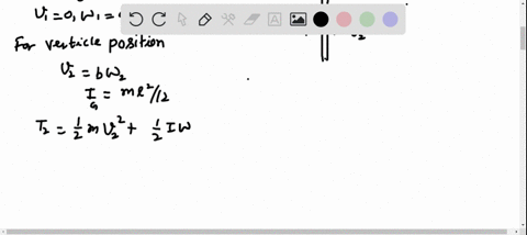 a-slender-rod-of-length-l-is-pivoted-about-a-point-c-located-at-a-distance-b-from-its-center-g-it-is