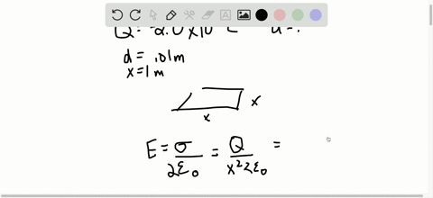 a-thin-conducting-plate-10-mathrmm-on-the-side-is-given-a-charge-of-20-times-10-6-mathrmc-an-electro