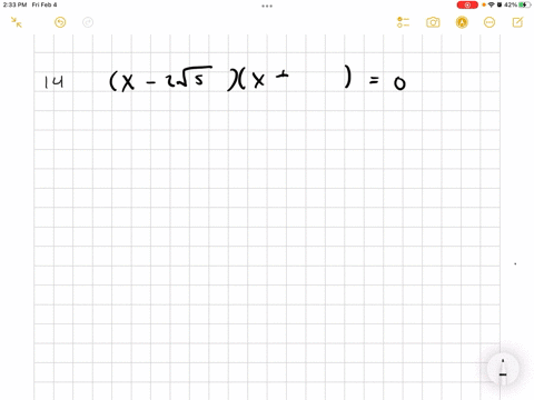 find-a-quadratic-equation-in-standard-form-with-the-given-solutions-pm-25-mathrmv