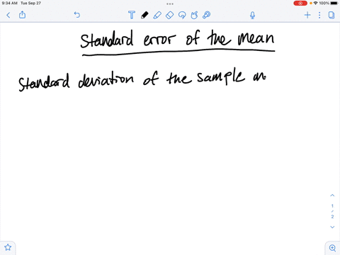 SOLVED:How does the standard error of the difference between means ...