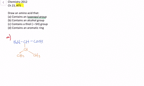 name-and-draw-the-structures-of-amino-acids-that-fit-the-following-descriptions-a-contains-an-isopro