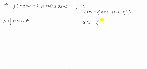 assume-that-a-thin-wire-in-space-follows-the-given-curve-c-and-that-the-density-of-the-wire-at-any-3