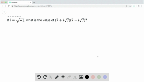 if-isqrt-1-what-is-the-value-of-7i-sqrt77-i-sqrt7