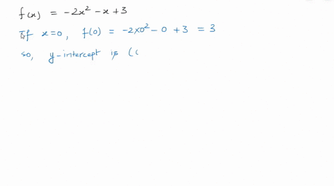 find-all-intercepts-for-the-graph-of-each-quadratic-function-fx-2-x2-x3