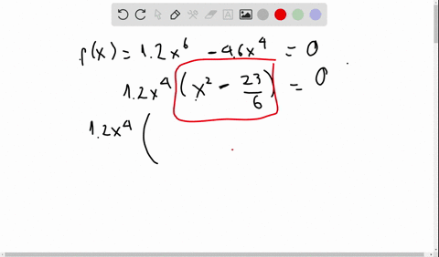 find-all-the-real-zeros-and-state-their-multiplicities-of-each-polynomial-function-fx12-x6-46-x4-2