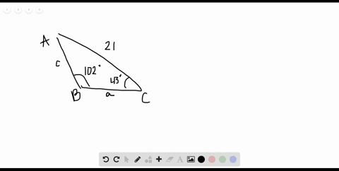 solve-the-triangle-round-decimal-answers-to-the-nearest-tenth-mathrmb102circ-mathrmc43circ-mathrmb21