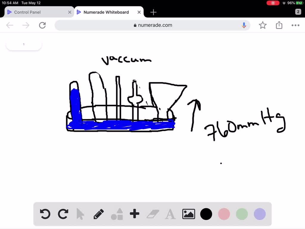 ⏩SOLVEDThe barometer below shows the level of mercury at a given