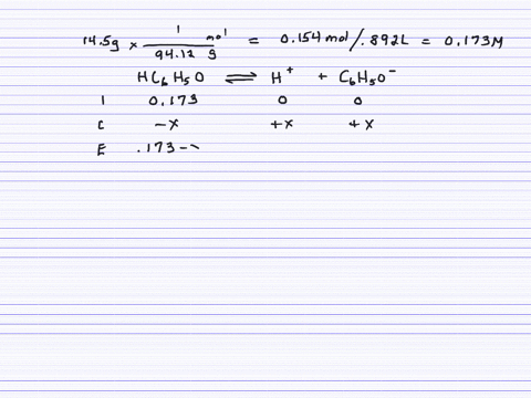 phenol-once-known-as-carbolic-acid-mathrmhc_6-mathrmh_5-mathrmo-is-a-weak-acid-it-was-one-of-the-fir