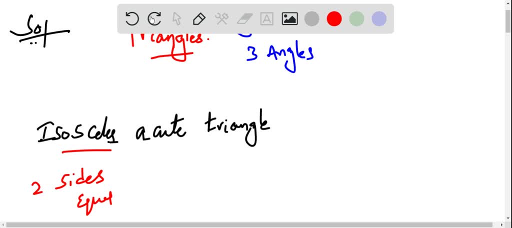 isosceles acute triangle act with ac=ct