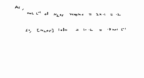the-rate-constant-for-the-reaction-2-mathrmn_2-mathrmo_5-rightarrow-4-mathrmno_2mathrmo_2-is-30-time