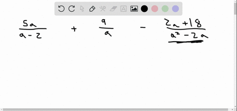 in-the-following-exercises-add-and-subtract-frac5-aa-2frac9a-frac2-a18a2-2-a