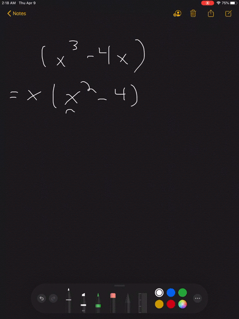 what-are-the-factors-of-the-expression-x3-4-x-beginarraylllltext-a-x3-4-x-text-b-x-x2-4-text-c-x-2-x