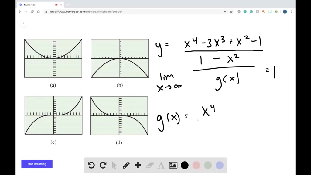 ⏩SOLVED:In Exercises 35-38, Match The Function With The Graph Of Its ...