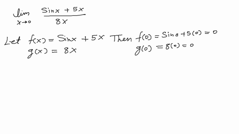 find-the-limit-use-lhopitals-rule-if-it-applies-lim-_x-rightarrow-0-fracsin-x5-x8-x