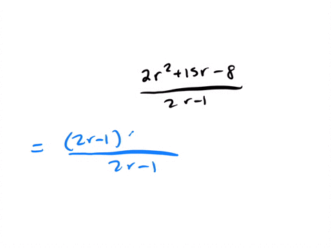 frac2-r22-r-1frac15-r-82-r-1
