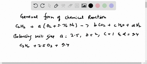 acetylene-leftmathrmc_2-mathrmh_2right-is-burned-with-the-stoichiometric-amount-of-air-during-a-comb