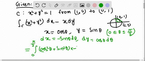evaluate-the-line-integral-along-the-curve-c-beginarraylint_cleftx2y2right-d-x-x-d-y-c-x2y21-text-co