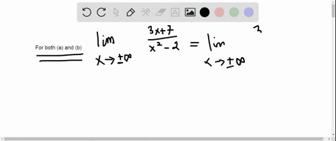 find-the-limit-of-each-rational-function-a-as-x-rightarrow-infty-and-b-as-x-rightarrow-infty-fxfrac3