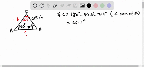 the-following-information-refers-to-triangle-abc-in-each-case-find-all-the-missing-parts-a425circ-b7