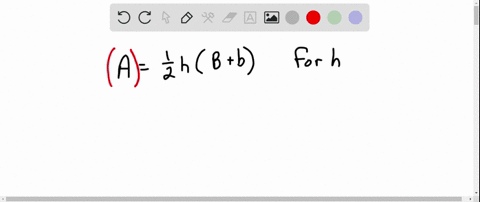 solve-each-formula-for-the-specified-variable-assume-that-the-denominator-is-not-0-if-variables-a-16