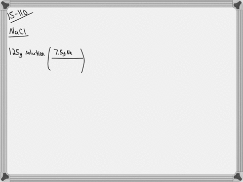 a-solution-contains-75-by-mass-mathrmnacl-and-25-by-mass-mathrmkbr-what-mass-of-each-solute-is-conta