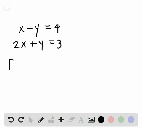 write-the-augmented-matrix-for-each-system-of-equations-beginarrayr-x-y4-2-xy3-endarray