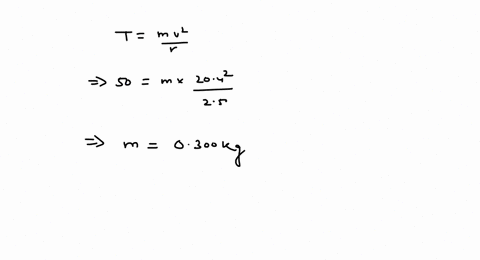 a-string-under-a-tension-of-500-mathrmn-is-used-to-whirl-a-rock-in-a-horizontal-circle-of-radius-2-3