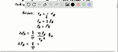 determine-the-ratio-of-the-flow-rate-through-capillary-tubes-a-and-b-that-is-q_a-q_b-the-length-of-a