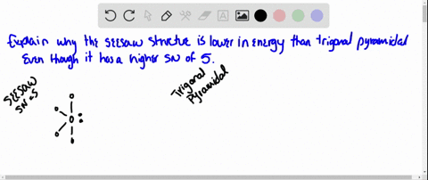 why-does-the-seesaw-structure-have-lower-energy-than-a-trigonal-pyramidal-structure-when-mathrmsn5